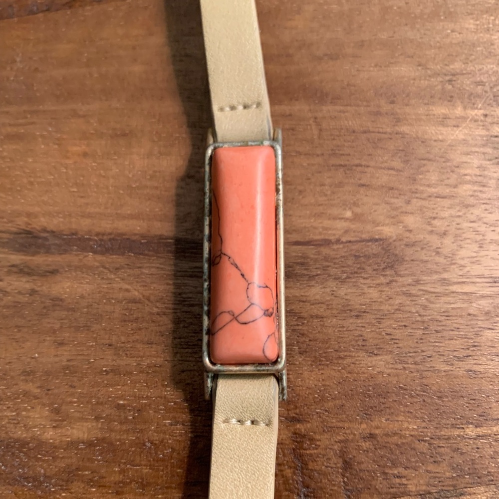 2/$10 Leather Choker & Wrap Bracelet